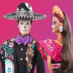 Barbie y Ken de Día de Muertos