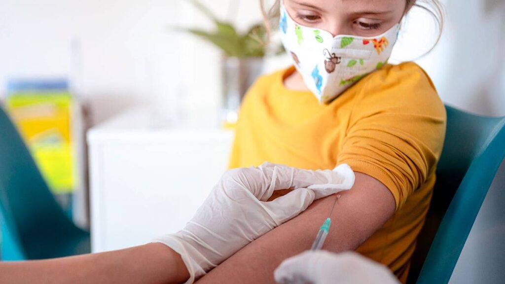 vacunación a menores de 12 a 17 años