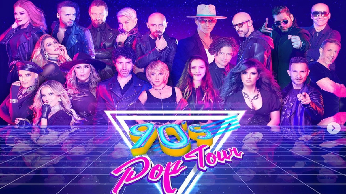 90´s Pop Tour en la Arena Ciudad de México ¿cuándo es y quiénes estarán