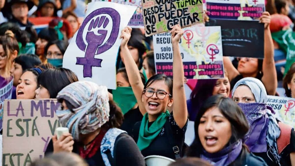 Marcha feminista del 25 de noviembre