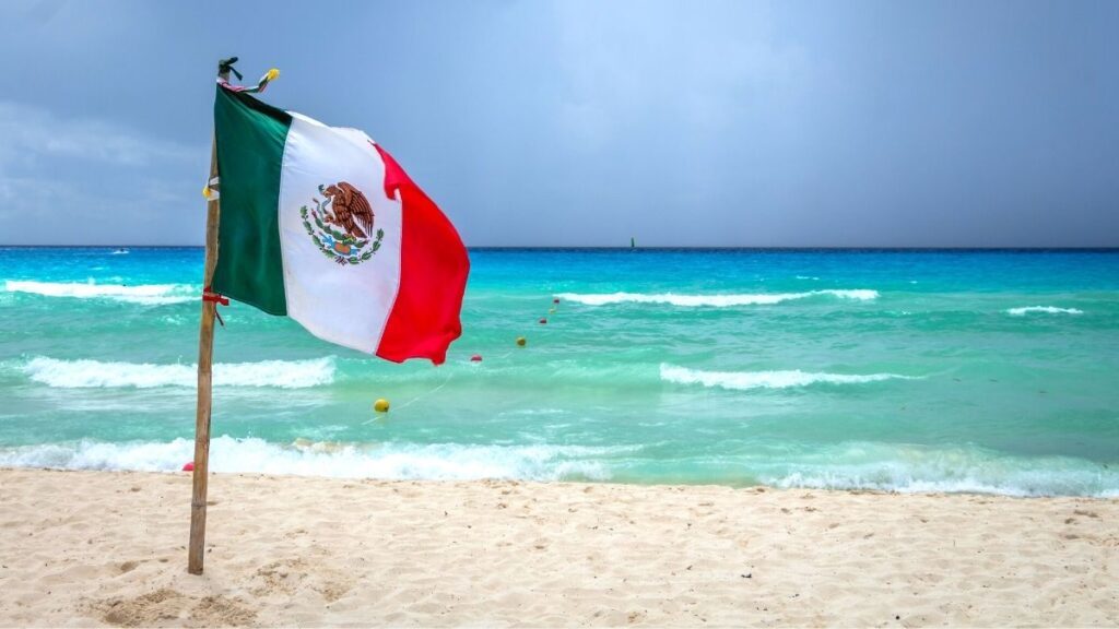 2022 bandera de mexico 24 de febrero