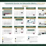 calendario ciclo escolar 2022 a 2023 sep