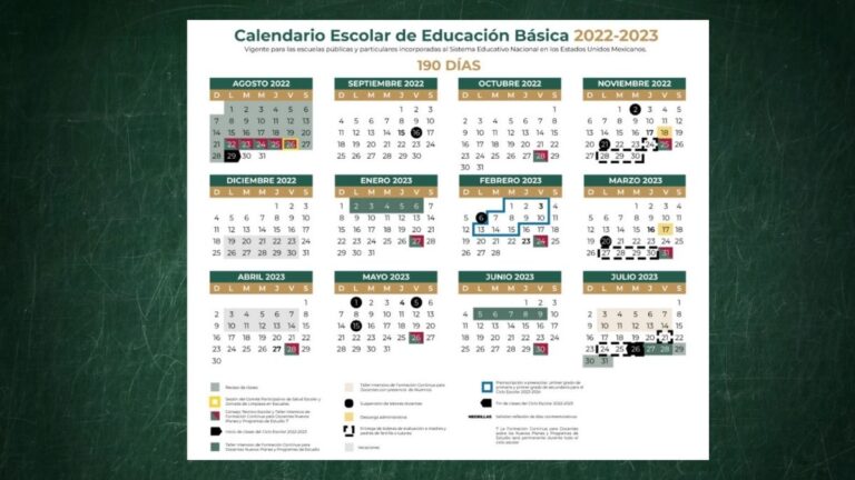 ¿cuándo Inicia El Ciclo Escolar 2022 A 2023 Sep Publica Calendario Escolar Oficial Unión Cdmx 