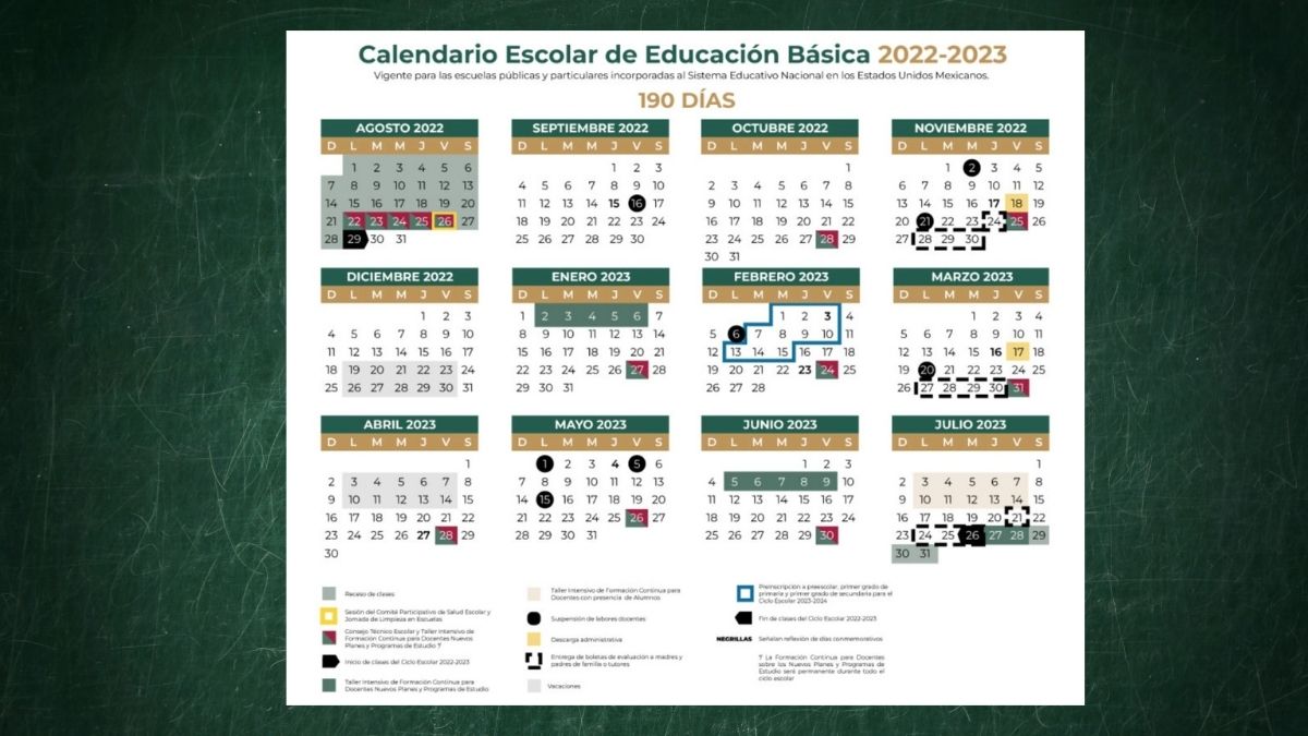 Cuando Inicia El Ciclo Escolar 2022 A 2023 Sep Publica Calendario Escolar Oficial Union Cdmx