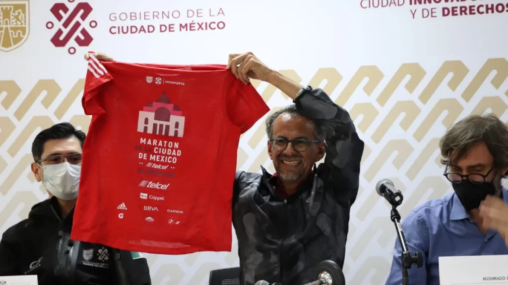 Operativo para el Maratón de la Ciudad de México