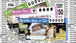 Sorteos de la Loteria Naiconal. Semana del 12 al 16 de agosto