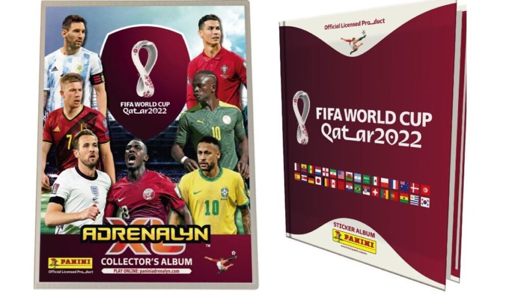 Álbum Panini del Mundial de Futbol Qatar 2022