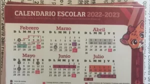 Calendario escolar de Campeche se imprimió con error