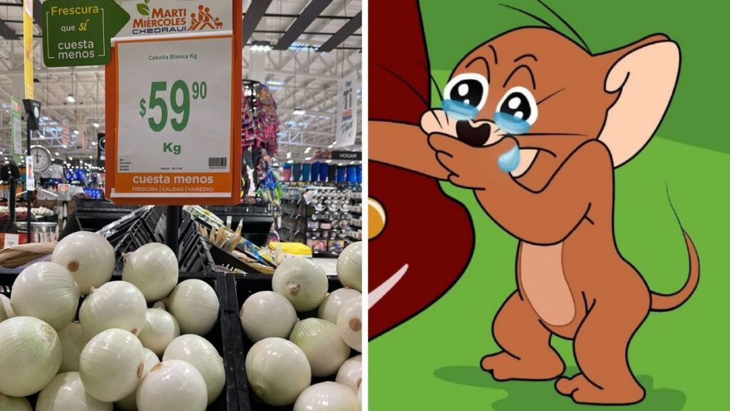 Memes de cebolla y otros precios