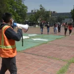 Simulacro Nacional de sismo en la UNAM