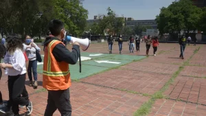 Simulacro Nacional de sismo en la UNAM