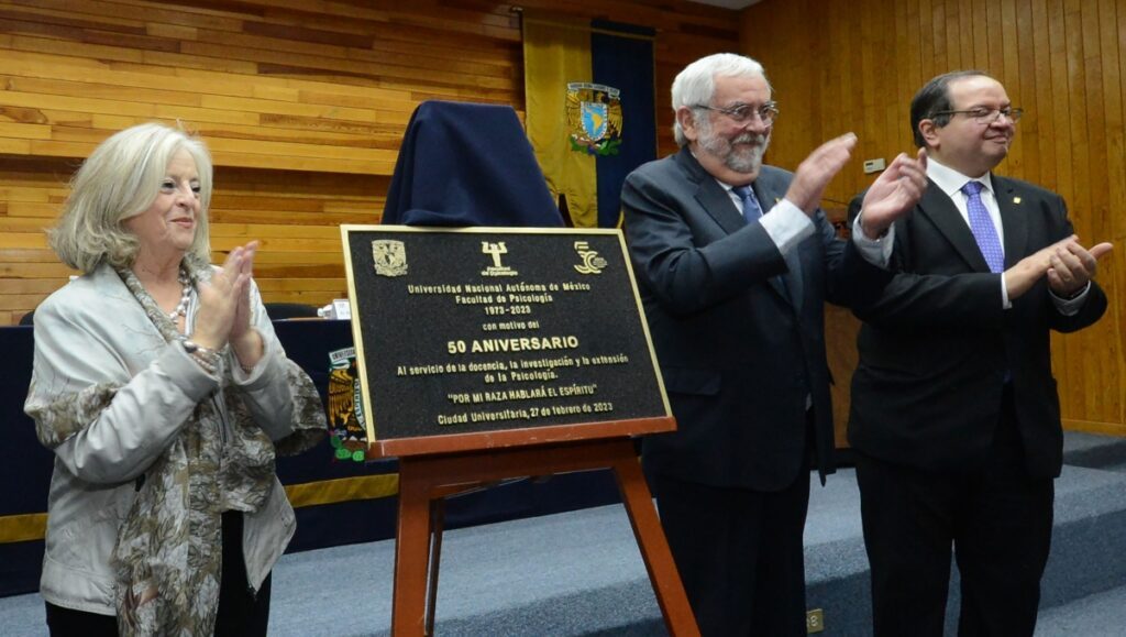 Rector de la UNAM celebró 50 años de la Facultad de Psicología de la UNAM