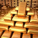 Lingotes de oro. ¿Cuántas toneladas de oro tiene México?